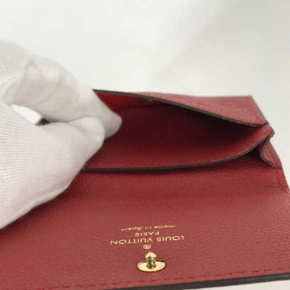 Auth LOUIS VUITTON M58457 MonogramEmpreinte Annellop-Cult de Vuitto Bifold Card - Picture 12 of 14